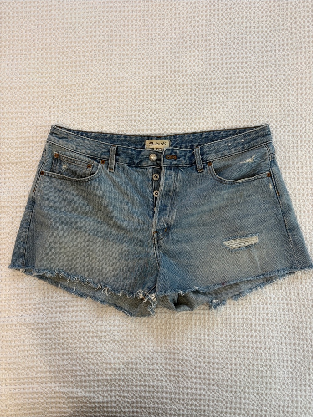 Madewell Women's Brynn Button-Fly shorts